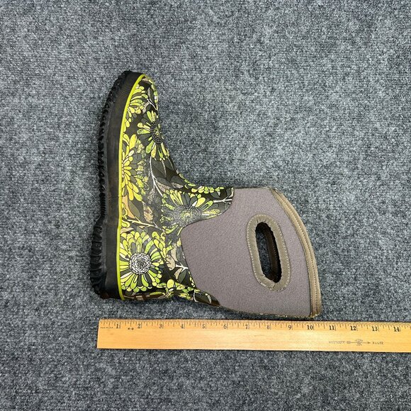 Bogs Classic Mid Mumsie Boots Women's 8 Grey Green Waterproof Work Farm Chore - Picture 15 of 16